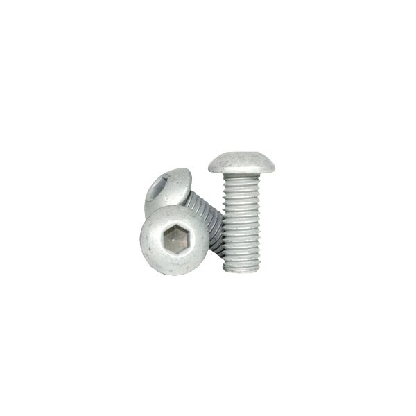 Newport Fasteners M6-1.00 Socket Head Cap Screw, Button-Head, Zinc Plated Alloy Steel, 4 mm Length, 2500 PK 665246-2500 - main